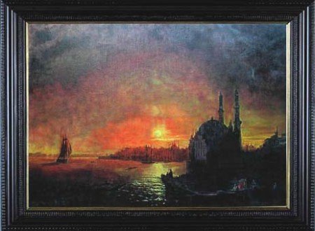 Vue de Constantinople (101x72cm).